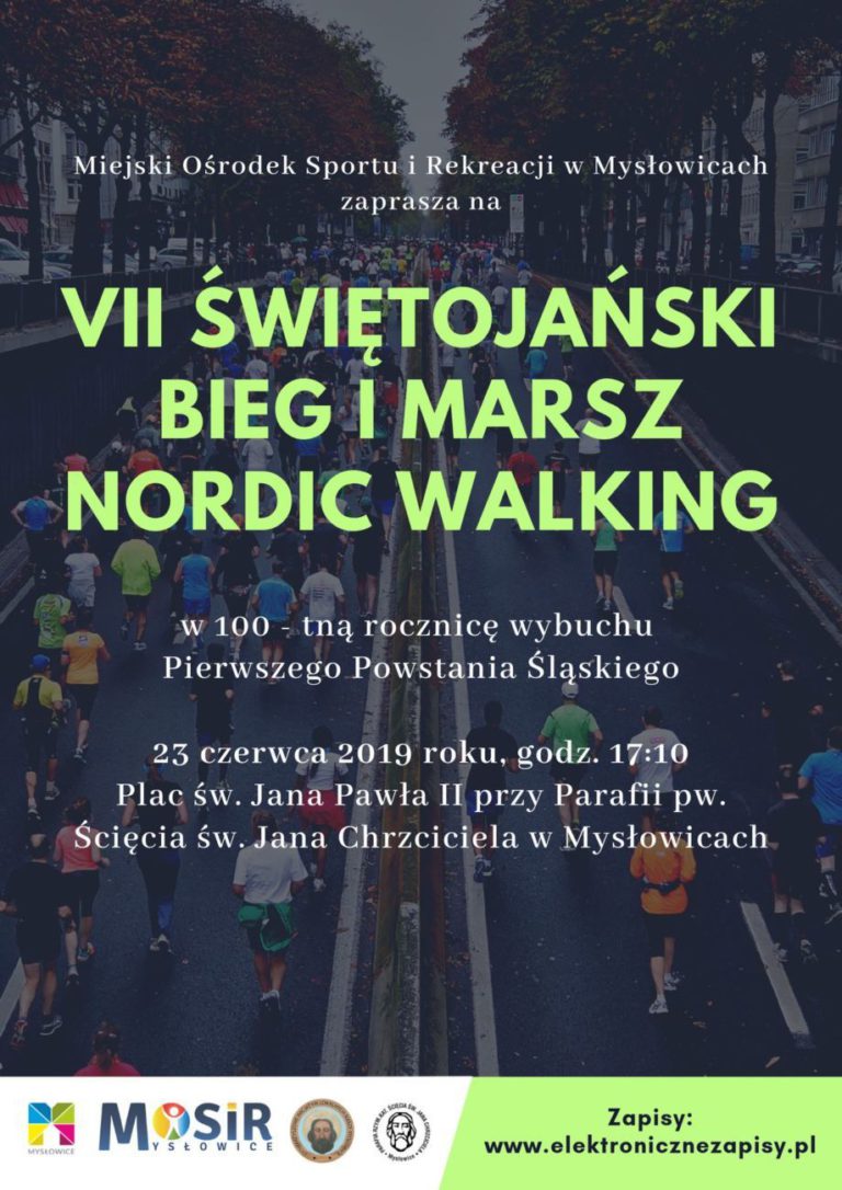 VII Świętojański Bieg oraz Marsz Nordic Walking