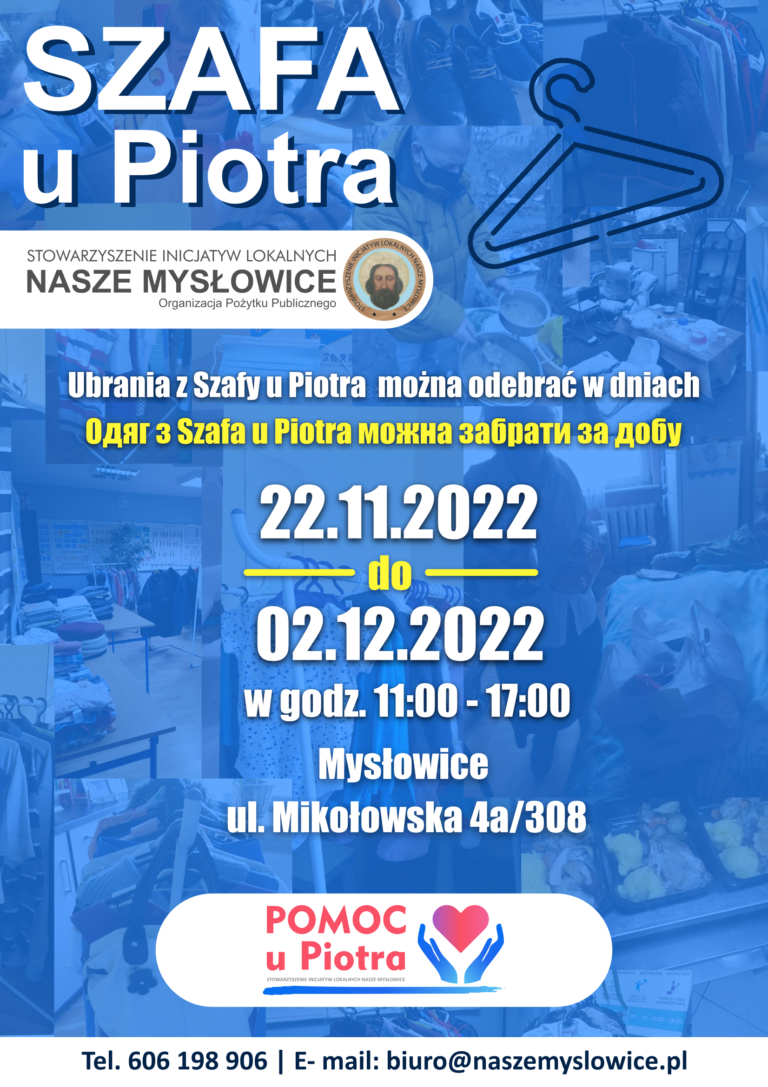 Otwarcie „Szafy u Piotra” sezon jesień-zima 2022/2023